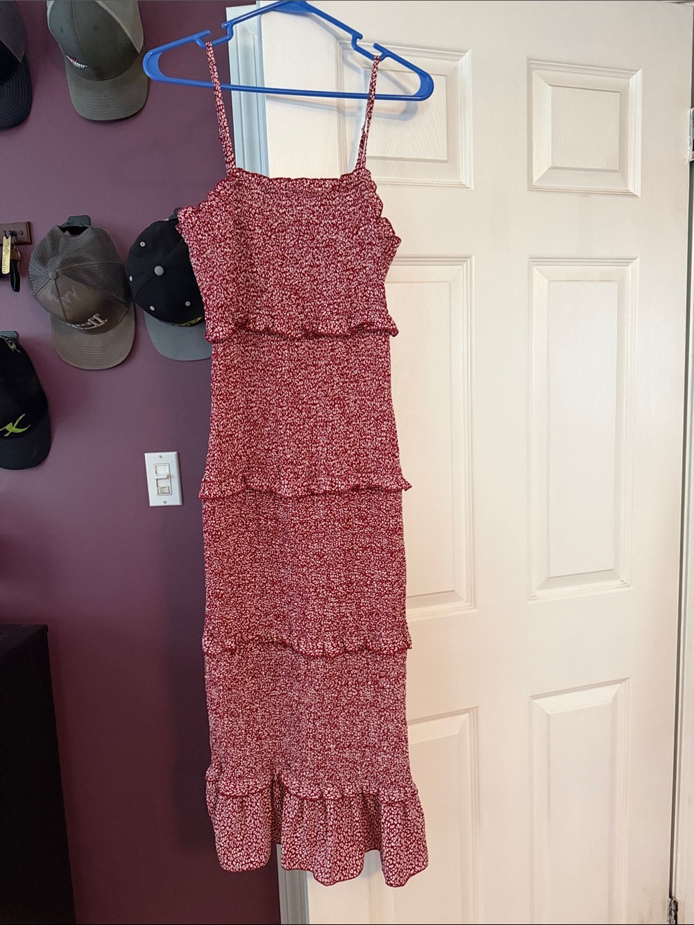 Smocked bodycon dress